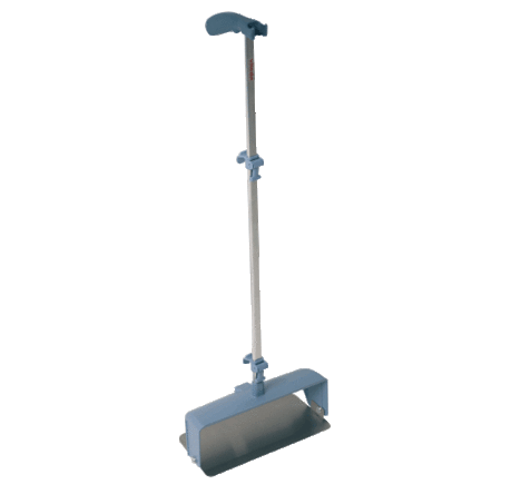 Dustpan lobby ouvert